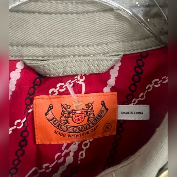 Juicy Couture Vintage Tan Sailor Blazer Jacket Button
Up w/ Pockets Size S - Picture 2 of 4